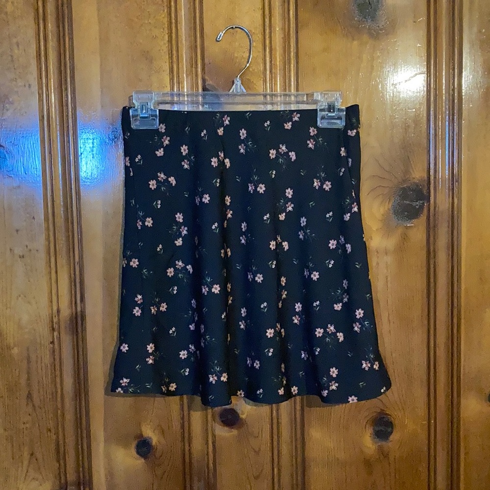 Black Ultra High Rise Skirt